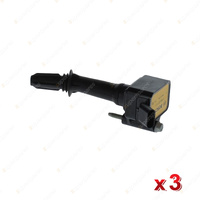 3 x Bosch Ignition Coils for MG ZS Essence 1.0L SGE I3 12V DOHC 2017-2024