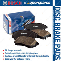 4Pcs Front Bosch Brake Pads for Saab 9-5 9600 9-3 9400 1.9L 2.0L 2.3L 3.0L 98-10