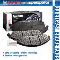 4Pcs Rear Bosch QuietCast Brake Pads for Hyundai i30 GD 2011 - 2016