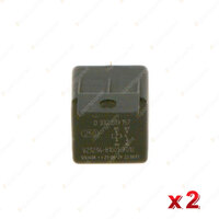 2 x Bosch Multifunctional Relays 0986332210 - Rated Current 30A Voltage 12V