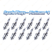 12xBosch Platinum +4 Spark Plugs for BMW 750i 750iL E32 E38 760Li E66 12Cyl