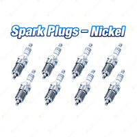 8 x Bosch Nickel Spark Plugs for Mercedes Benz 300SEL 350SEL 380SEC 109 116 107