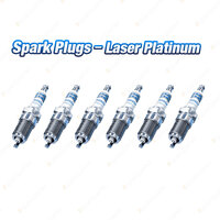 6 Bosch Laser Platinum Spark Plugs for Nissan Datsun 240K Patrol Y60 61 Skyline