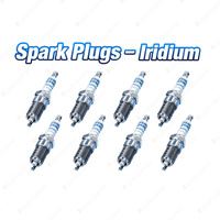 8 x Bosch Iridium Spark Plugs for Audi A6 C6 4F A8 D3 4E D4 4H Q7 4L 4.2L V8 32v