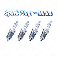 4 x Bosch Nickel Spark Plugs for Nissan Pathfinder WD21 Cabstar Pulsar Vanette