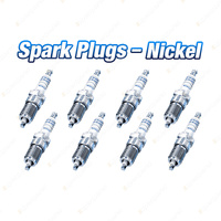 8 x Bosch Nickel Spark Plugs for Audi S6 S8 4B4 C5 4D2 quattro 8Cyl