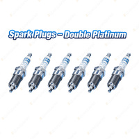 6 Bosch Double Platinum Spark Plugs for Nissan 350Z Maxima Murano Pathfinder R51