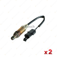 2 x Bosch Oxygen Lambda Sensors for Daewoo Lanos Nubira Leganza 1.5 1.6 2.0 2.2L