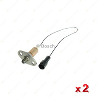 2 x Bosch O2 Oxygen Lambda Sensors for Mitsubishi Starion JD 2.0L 110KW 85-87