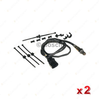 2 x Bosch O2 Sensors for VW Golf MK4 1J Beetle 9C 1Y Bora 1J Caravelle Touareg