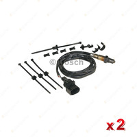 2 x Bosch Oxygen Lambda Sensors for Volkswagen Golf MK4 1J Bora 1J Passat B5 3B