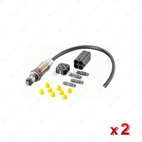 2Pcs Bosch O2 Oxygen Lambda Sensors for Nissan Fairlady Z32 3.0L Coupe 89-93