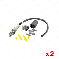 2x Bosch Oxygen Lambda Sensors for Nissan Pathfinder R51 JLWR51 4.0L 198KW 05-10