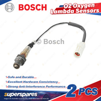 2Pcs Bosch O2 Sensors for Ford Falcon Fairlane Fairmont AU BA BF LTD TE50 TL50