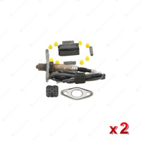 2 x Bosch O2 Oxygen Sensors for Toyota Landcruiser UZJ100 RZJ90 VZJ95 FZJ80