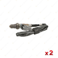 2 x Bosch O2 Oxygen Lambda Sensors for Toyota RAV4 ACA20 ACA21 2.0L 2000-2003