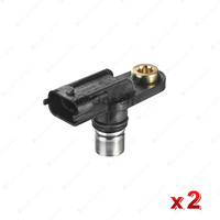2x Bosch Camshaft Position Sensor for Holden Commodore Crewman One Tonner VZ LE0