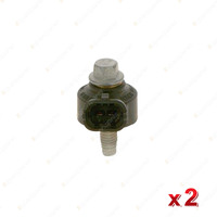 2 x Bosch Knock Sensors for Holden One Tonner VZ Rodeo RA TFR27 TFS27 3.6L 04-08