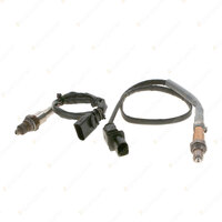 2 x Genuine Bosch Oxygen Lambda Sensors for Audi A3 8VA 8VF Q3 8UB 8UG 2.5L