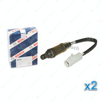 2 x Bosch Pre-Cat O2 Lambda Sensors for Ford F-150 F-250 4.6L 5.4L 5.8L