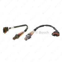 2 x Genuine Bosch Oxygen Lambda Sensors for Holden Combo Van XC 1.4L 66KW