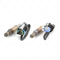 2 x Genuine Bosch O2 Lambda Sensors for Hummer H2 6.0L LQ4 232KW 2002-2004