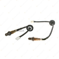 2 x Genuine Bosch Oxygen Lambda Sensors for Mitsubishi Colt RG 1.5L 77KW 80KW