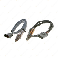 2 x Genuine Bosch O2 Lambda Sensors for Volkswagen Tiguan AD1 AX1 BW2 2.0L