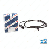 2 x Bosch Rear Wheel Speed Sensors for BMW 330E 340I 320I 420I 420D 430I 440I