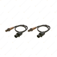 2 x Bosch Oxygen Lambda Sensors Pre-Cat for Holden Captiva CG CD26 DD26 3.2L V6