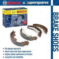 4 x Rear Bosch Brake Shoes for Toyota Hiace LH125 LH162 LH172 LH177 LH182 LH184
