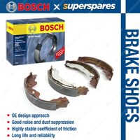 4Pcs Rear Bosch Brake Shoes for Toyota Sprinter Corolla AE80 AE82 1.3 1.6