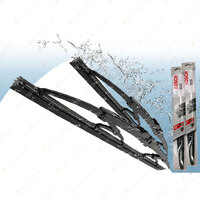 Bosch Front Pair Wiper Blades for Smart MCC Forfour 454 1/2004-6/2007