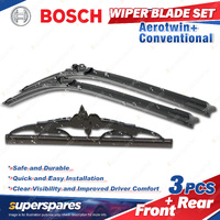 1 x Bosch Aerotwin Retrofit Wiper Blade Set for Benz M-Class 163 1998-2005