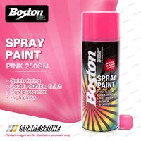 1 x Boston Pink Spray Paint Can 250 Gram Quick Drying Rust Protection