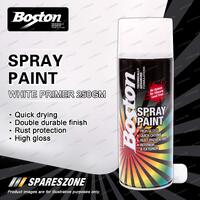 1 x Boston White Primer Spray Paint Can 250 Gram Quick Drying Rust Protection
