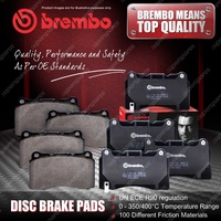 8Pcs Brembo Front & Rear Disc Brake Pads for Mazda 6 GJ GL 2.0 2.2 2.5 2012 - On