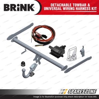 Brink Detachable Towbar & Universal Wiring Harness Kit for Mazda 2 DL DJ 14-On