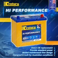 Century Hi Performance Battery for Mitsubishi Nimbus 2.4 Petrol FWD MPV 4G64 16V