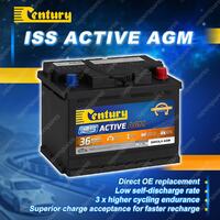 Century ISS Active AGM Battery for Citroen C3 Aircross 1.2 PureTech 110 DS3 1.6