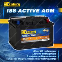 Century ISS Active AGM Battery for Volvo 340-360 C30 S40 S60 T4 T5 T6 D3 D4 D5