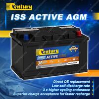 Century ISS Active AGM Battery for Volvo V40 T4 Xc60 Ii 2.0 T5 T6 Petrol