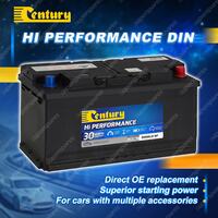 Century Hi Performance Din Battery for Porsche 3.6 GT2 RS Petrol RWD 10-12