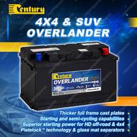 Century Overlander 4X4 MF Battery for Jeep Commander Grand Cherokee