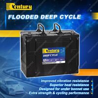 Century Deep Cycle Flooded Battery - STD 12 Volt -C Polarity 125Ah