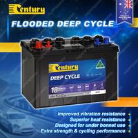 Century Deep Cycle Flooded Battery - STD/WN 305mm x 171mm x 225mm
