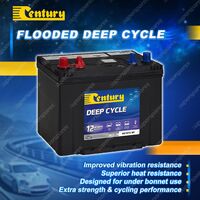 Century Deep Cycle Flooded Battery - STD/WN 260mm x 171mm x 222mm