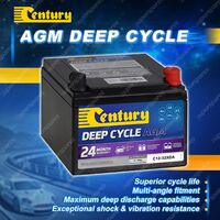 Century Deep Cycle AGM Battery - M5 Insert 32Ah Portable 4WD Sealed Marine Solar