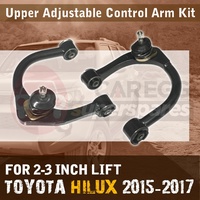 Upper Adjustable Camber Control Arm Kit for Lift Up 3" for Toyota Hilux 15-2017