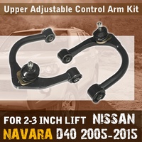 Upper Adjustable Camber Control Arm Kit for Lift Up 3" for Navara D40 05-15